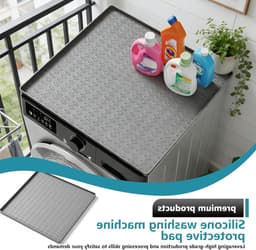 Koelkast druppelmat 60 x 60 cm - Waterdichte anti-slip bodemmat voor wasmachine, spoelbak en huishoudelijke apparaten — thumbnail 2