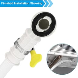 Afvoerset Airco - Condenswater Afvoer - Condensatie Beheer - Universele Aansluiting - 15 Meter Slang - Wit — thumbnail 3