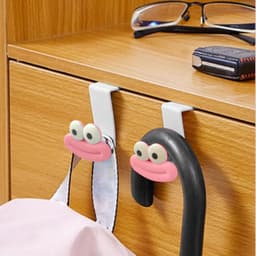 Vuilzakhouder Clip - Afvalzak Bevestiging - Afvalbeheer Organiseren - Eenvoudige Klem Installatie - 36x31x43 mm - Wit — thumbnail 4