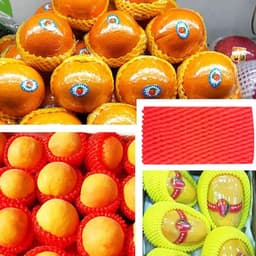 Beschermzakken Fruit - Netzakken Verpakking - Fruit Opslag - Hoogwaardig Kunststof - 50 Stuks - Wit — thumbnail 5