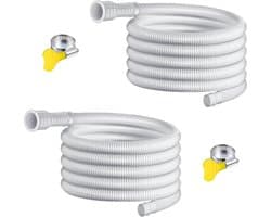 Universele Airco Slang - Condensslang Afvoer - Apparaten Ontvochtigen - Verstelbare Maten - 400 cm - Wit