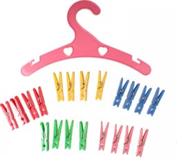 Heless Kledinghanger & Wasknijperset, 20st. — thumbnail 2
