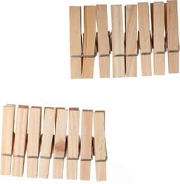 Heless Houten Wasknijperset Voor Poppenkleren 16 Stuks 6 Cm — thumbnail 1