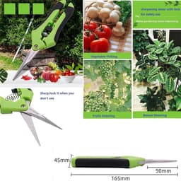 Droogrek Net 8 Lagen 17 M - Opknoping Droogrek Net Plant Met Haak - Knop Trimmen Schaar - Opbergtas en Handschoenen - Voor het Drogen van Zaden Kruiden Fruit — thumbnail 4