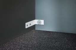 Interiax WASHWALL 'Mary' Wasmachine Opbergkast Antraciet - Met 3 Legplanken - 162x50x67.5 cm — thumbnail 3
