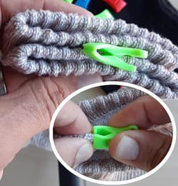 Sokken Clips - 36 Stuks - Kunststof - 4 Kleuren - Voor Wasdroger en Wasmachine — thumbnail 5
