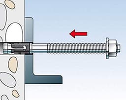 Verzinkte Ankerbouten - Zware Belasting - Stalen Constructies - Hoge Draagkracht - 16/25 - Zilver — thumbnail 4