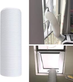 Universele Airco Afvoerslang - Flexibele Uitlaatslang voor Draagbare Airconditioning (Diameter 13 cm x 1,5 m) — thumbnail 1
