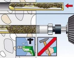 Binnendraad Anker RG 18 x 125 M12 voor Mortelbevestiging — thumbnail 1