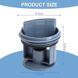 Pluizenfilter voor Wasmachine - Betrouwbare Lekbescherming - Universeel Compatibel met Diverse Modellen — thumbnail 5