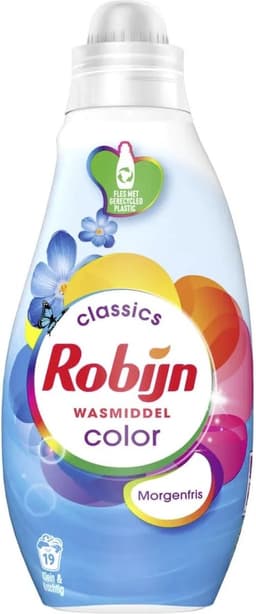 Robijn Klein & Krachtig Classics Color Morgenfris Vloeibaar Wasmiddel 19 wasbeurten — thumbnail 2