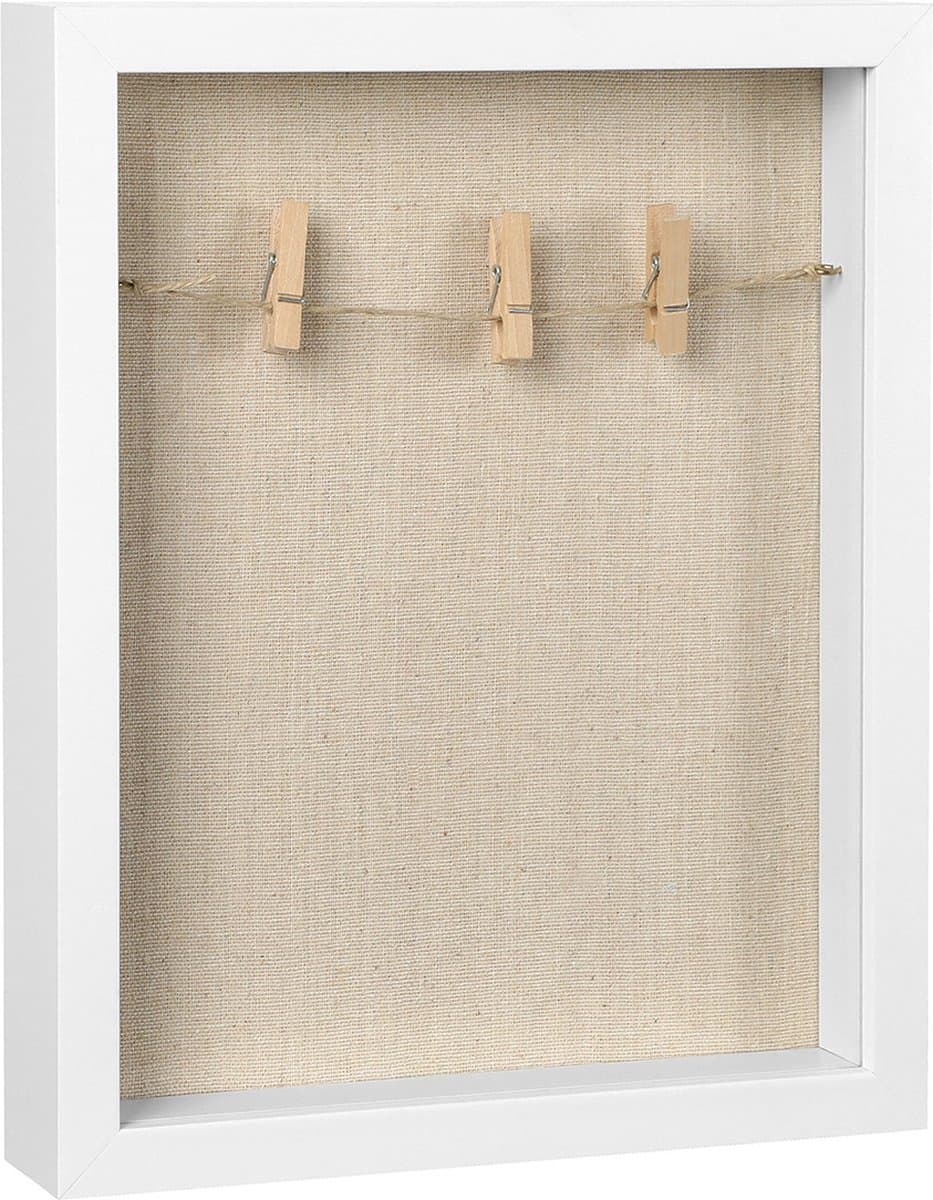Shadow Box Frame – Wasknijpers en Stick Pins – voor DIY Crafts — afbeelding 1