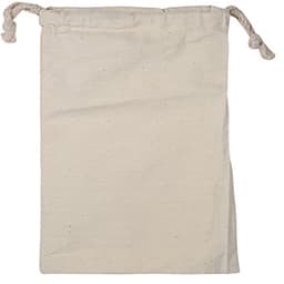 Dailygoods- Waszak Grote Capaciteit - Waszakken voor Wasgoed - Waszak met Koordvergrendeling - Natuurlijk Katoen - Milieuvriendelijk - 15x20 cm - Wasmand — thumbnail 4