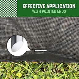 Grondankers voor Tuinbevestiging - 100 Stuks - Roestvrije & Verzinkte Grondankers - 150 mm x 25 mm x Ø2.8 mm - Stalen Grondpennen en Grondhaken — thumbnail 4