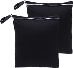 JGS Premium - Set van 2 waterdichte herbruikbare zakken 40 x 30 cm - Voor vuile was en natte kleding - Met ritssluiting - Ideaal voor reizen en thuisgebruik — thumbnail 1
