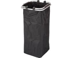 Casibel – Wasmand – Slim – 70 liter – Linnenmand - Zwart