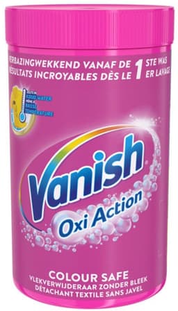 7 x Vanish Oxi Action - Veilige Kleur - Vlekkenverwijderaar Poeder - Zonder Bleek - Gekleurde Was - 1.5 Kg - Grootverpakking - Vlekken Verwijderen - Geurverwijdering - Kleurbeveiliging - Wasmiddel - Gekleurde Was — thumbnail 2
