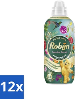 Robijn – Wasverzachter – Intense Paradise Secret – 765 ml - Voordeelverpakking - 12 stuks — thumbnail 1