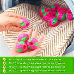 Doodadeals® - Pluisballen Wasmachine – Haarvanger - Wasballen voor Wasmachine Anti Haar – 6 Stuks — thumbnail 4