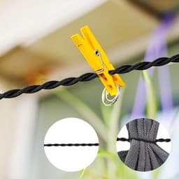 Simple Easy To Hang Anywhere Extendable Travel Clothes Line With Hooks Suction Cup For Outdoor Camping - 2PCS — thumbnail 5