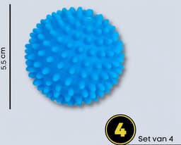 4x Wasdrogerballen - Drogerballen - Wasdroger Droogballen – Wasbol – Was bal – Wasdroger - Wasballen - Ballen — thumbnail 4