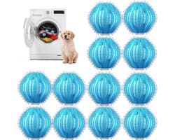Vitdipy - 12 stuks - Wasballen - Drogerballen - Anti haar - Ook geschikt voor dierenharen - Sneller droog — afbeelding 1