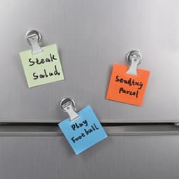 Magneetische Clips van Roestvrij Staal voor Keuken, Kantoor en School - Set van 6 Stuks — thumbnail 4