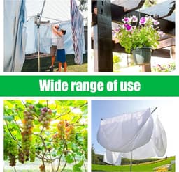 Allecto Plus - Waslijn 10 Meter Lang Stalen Kern Waterdicht & Robuust - Voor Outdoor en Camping — thumbnail 5