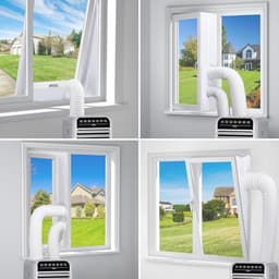 Vensterafdichting voor mobiele airconditioners - 400 cm - veelzijdig gebruik — thumbnail 2