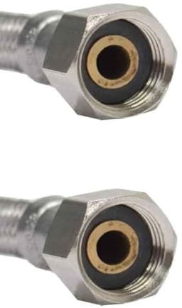RVS Waterslang, Flexibele Slang, 1/2" x 3/4", 300mm, DVGW — thumbnail 2