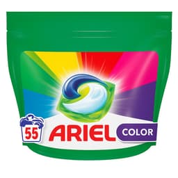 Ariel Wasmiddel 3in1 Pods Color - 55 stuks — thumbnail 1