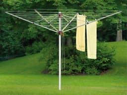 RFWR® Droogmolen Comfort Plus 600 - Hoogte verstelbaar van 140-175 cm, voor 5-6 wasbeurten, met beschermhoes — thumbnail 5