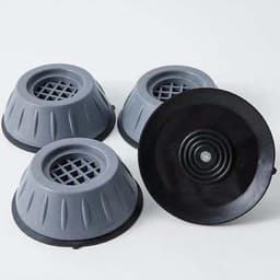Premium Trillingdempers voor Wasmachine, Droger & Meubels - Anti Schok & Anti slip - Geluidsdempend - Extra Dik - Grijs — thumbnail 1