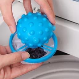 Premium Wasmachine Haarverwijderaar - Anti Haren Filter - Huisdier Haren Verwijderen - Multifunctioneel - Grijs — thumbnail 5