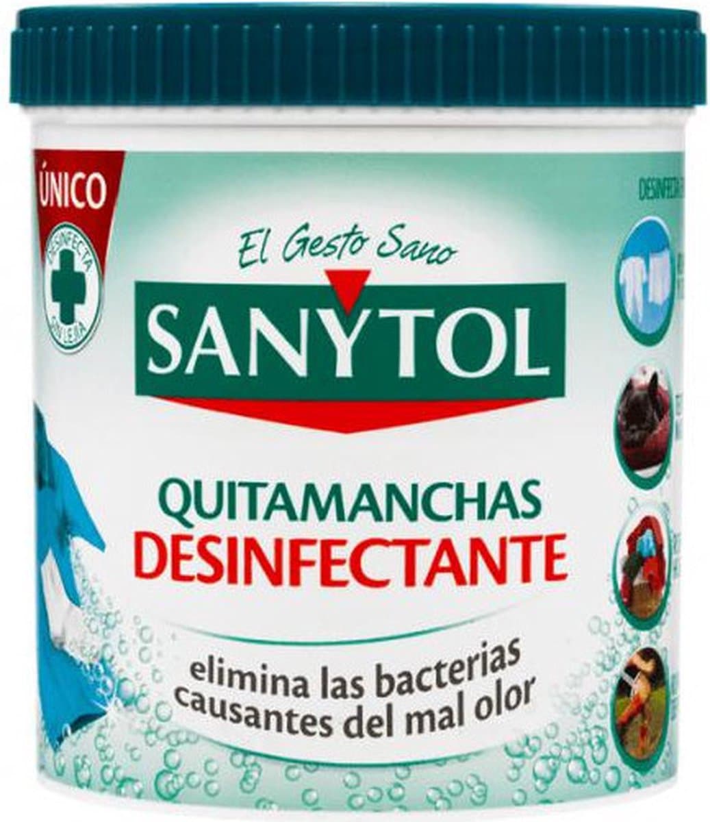 Vlekkenverwijderaar Sanytol Ontsmettingsmiddel Textiel (450 g) — afbeelding 1