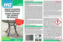 HG roestvlekkenverwijderaar 500ml — thumbnail 2