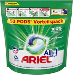 Ariel All-in-1 pods universal+ 106 wasbeurten (2x53wasbeurten) — thumbnail 3