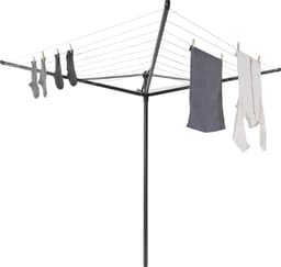 Brabantia Topspinner Droogmolen - met Metalen Grondanker - 50 m - Anthracite — thumbnail 4