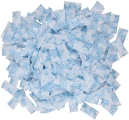 100 verpakkingen silicagelzakken, silicagel (transparant, 100 × 1 g) — thumbnail 1