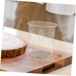 1set Duidelijke Glas Infuser Voor Loose Leaf Thee Verstelbare Filter Accessoire Voor Koken Brouwen Voor Thuis Kantoor Theewinkels — thumbnail 2