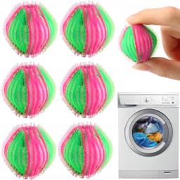 Wasballen Anti-pluis 6 stuks - Verwijdert haar en pluisjes — thumbnail 1
