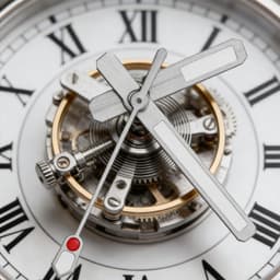 1Set Horloge Bewegingen Wijzers Zilver Compatibel met 6105 NH35 NH36 7S26 7002 Precisie — thumbnail 4