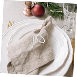 1set Jezus Vis Duif Cross Servet Ringen Duurzame Slijtvast Voor Doop Communie Feestdagen Bruiloften Unieke Tafeldecoratie Voor Speciale Gelegenheden — thumbnail 4