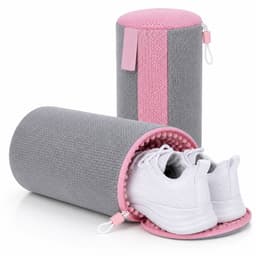 Schoenwaszak - 2 Stuks - Waszak voor schoenen - Herbruikbaar - Wasmachine&Droger - voor Sneakers en Tennisschoenen- Grijs — thumbnail 1