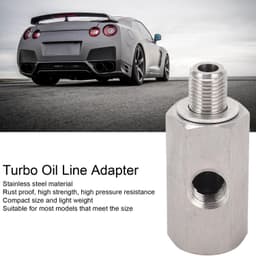 M10x1.0 roestvrij staal oliedruksensor - universele adapter - lekvrij ontwerp - zilver - anti-roest - eenvoudig te bevestigen - geschikt... — thumbnail 2