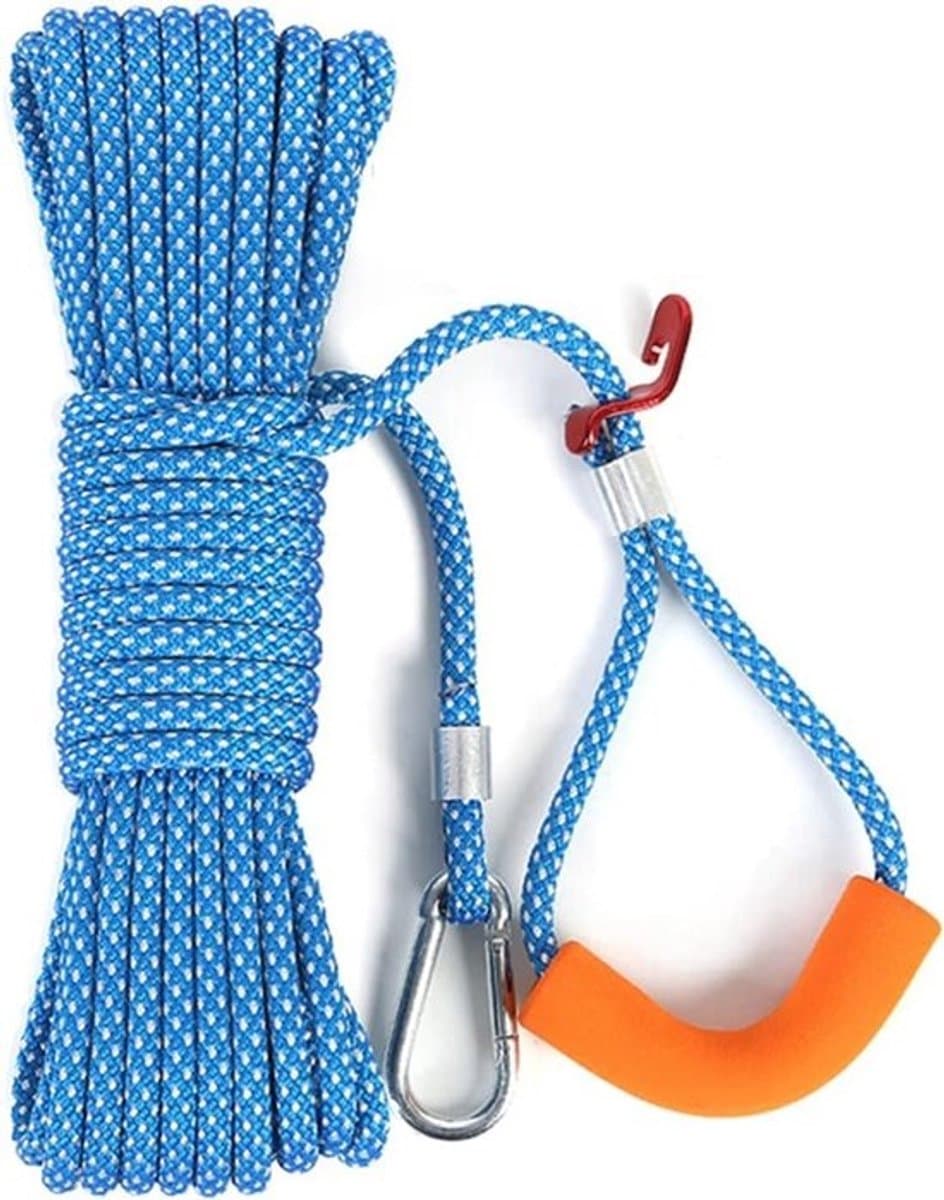 Waslijntouw - 15M - Dikke waslijn - Geschikt voor buitengebruik - 15 meter - Blauw - Polypropyleen — afbeelding 1