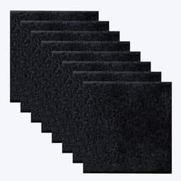 Effectieve actieve koolfiltermat voor bio-afvalbakken, geurneutraliserend en duurzaam, 10.5 x 11.5 cm, ideaal voor voedselcontainers en compostbakken — thumbnail 1