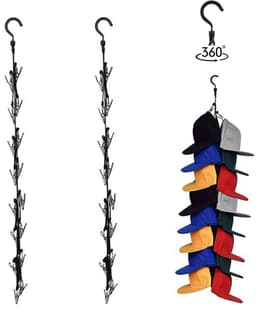Dailygoods - Pethouders met 16 Clips - Organizer voor Hoeden — thumbnail 1