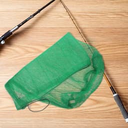 Visnetzakken Set - Draagbare Netten - Outdoor Vissen - Snel Drogen Materiaal - 60x40cm - Groen — thumbnail 3