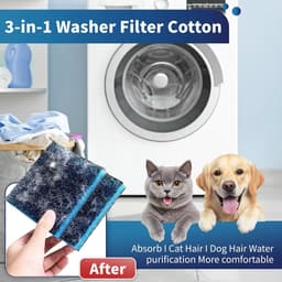 SnelShoppen - Pack van 6 Herbruikbare Huisdier Vacht Verwijder Ballen voor Wasmachine en Droger, Verwijdert Hondenhaar, Kattenhaar, Bescherming tegen — thumbnail 2